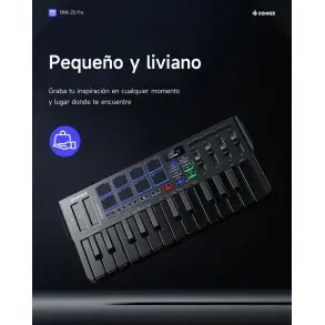 Controlador Midi 25 Teclas Donner EC3360