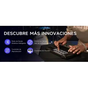Controlador Midi 25 Teclas Donner EC3360