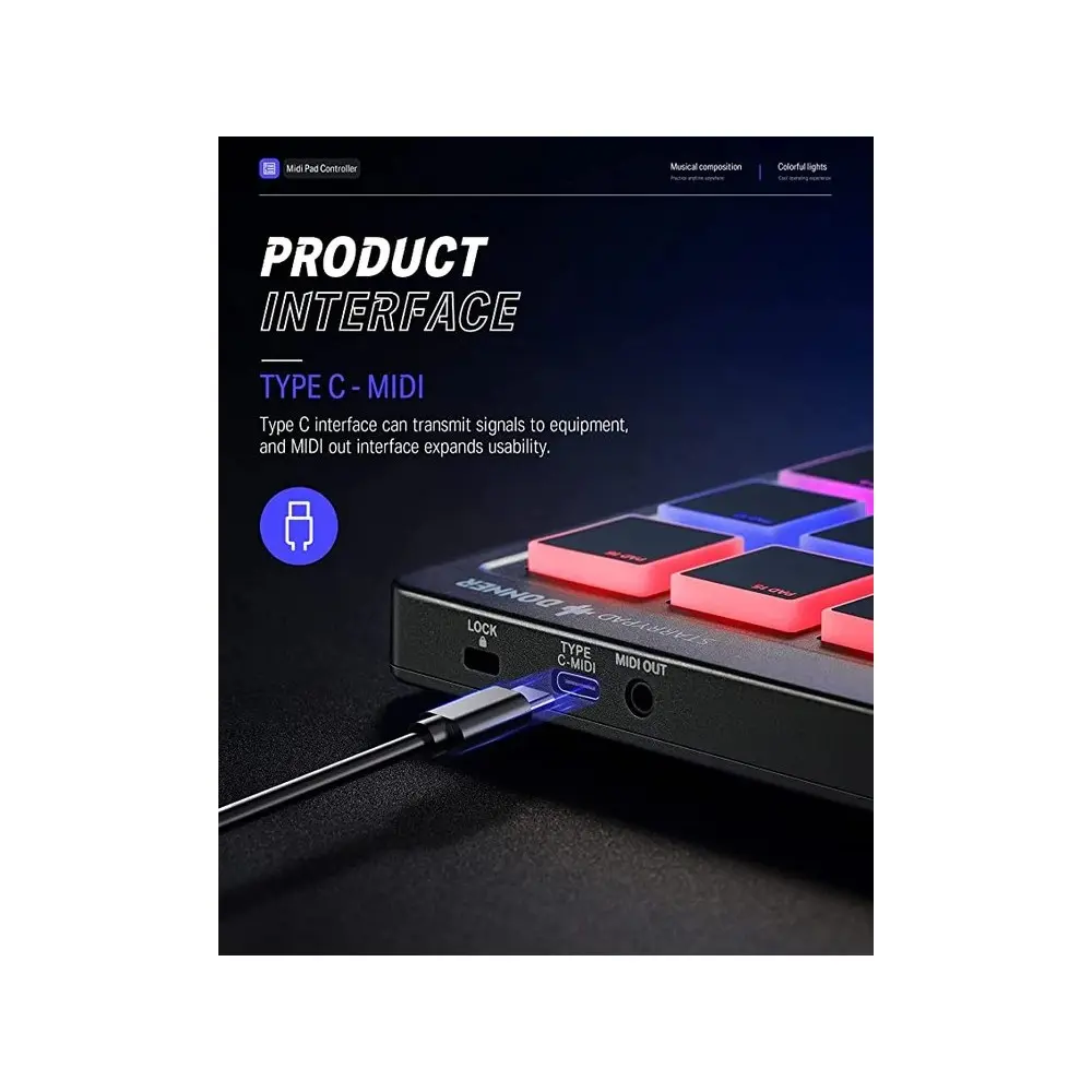 Caja De Ritmos Beat Maker Donner EC3305
