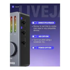 Interfaz De Audio USB Donner EC2817