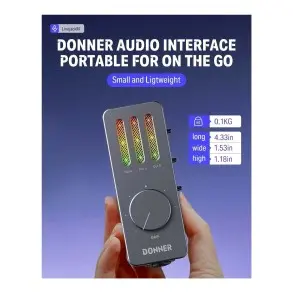 Interfaz De Audio USB Donner EC2817