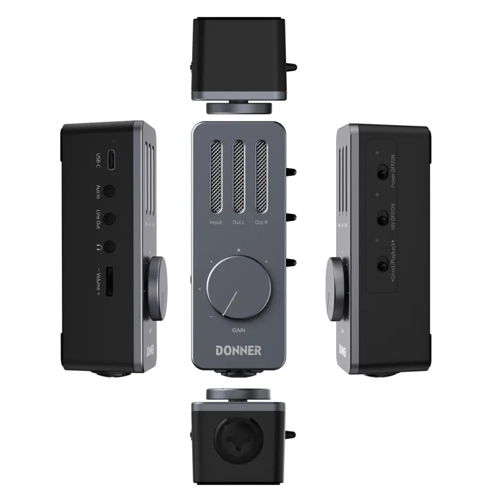 Interfaz De Audio USB Donner EC2817
