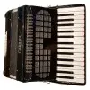 Acordeon a Piano 30 teclas 48 Bajos Con Correa Funda Acolchada Deluxe Negra