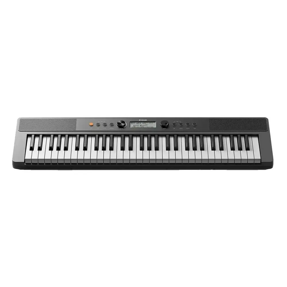 Teclado Digital Sensitivo Banqueta Soporte Microfono 61 Teclas Donner EC3095