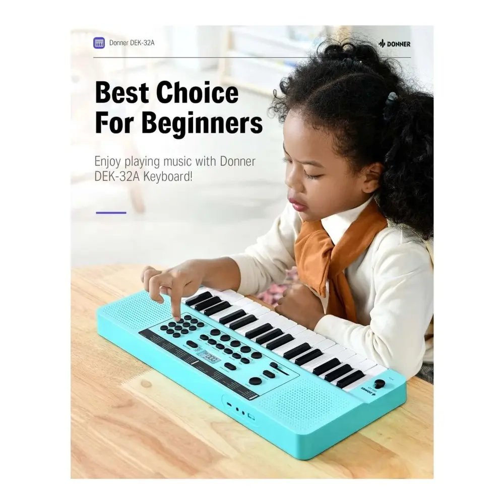 Teclado 32 Teclas Donner EC3222 Kids