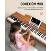 Piano Digital Color Madera 88 Teclas Donner EC3200