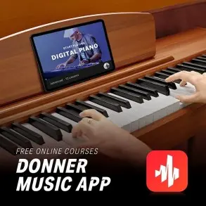 Piano Digital Color Madera 88 Teclas Donner EC3200