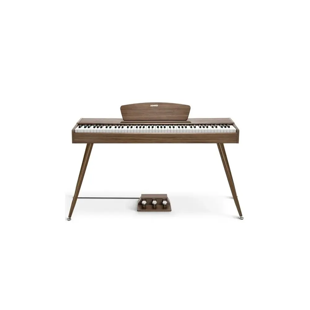 Piano Digital Color Nogal 88 Teclas Donner EC6766