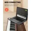 Piano Digital Color Nogal 88 Teclas Donner EC6766