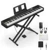 Piano Digital 88 Teclas Negro Donner EC6870