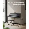 Piano Digital 88 Teclas Negro Donner EC7135