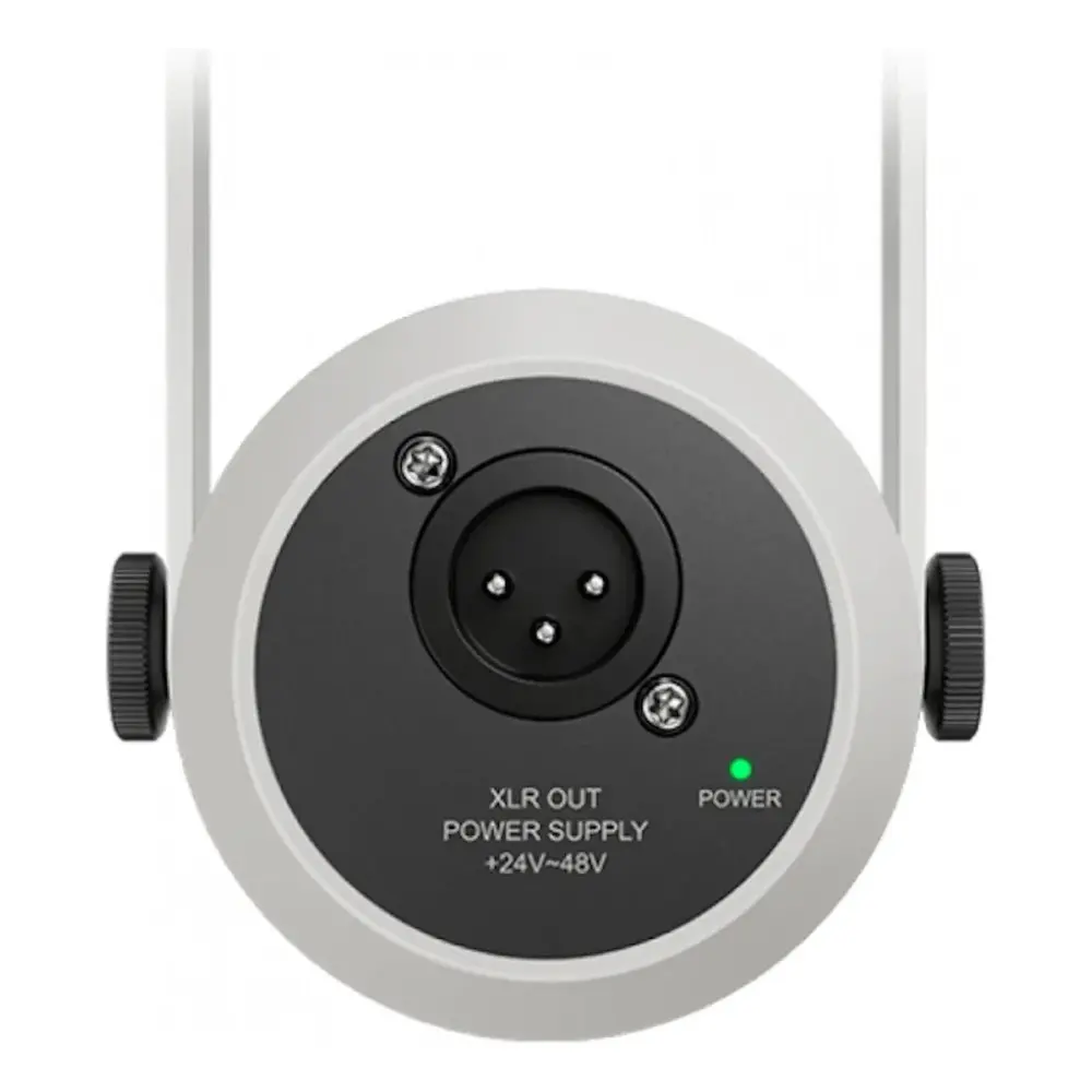 Micrófono Dinamico Relacart Pm3w Podcast Salida Xlr Con Pre +26db