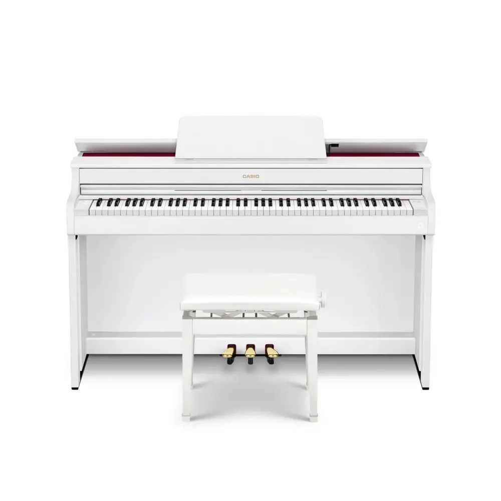Piano Digital 88 Teclas Celviano Blanco Casio AP-300WE