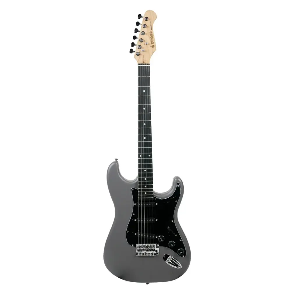 Pack Guitarra Electrica Gris con Amplificador Donner EC6961