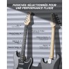 Pack Guitarra Electrica Gris con Amplificador Donner EC6961