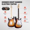 Pack Guitarra Electrica Sunburst con Amplificador Bluetooth Donner EC1098