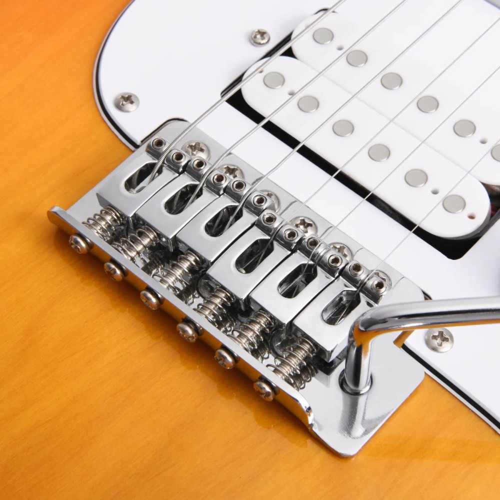 Pack Guitarra Electrica Sunburst con Amplificador Bluetooth Donner EC1098