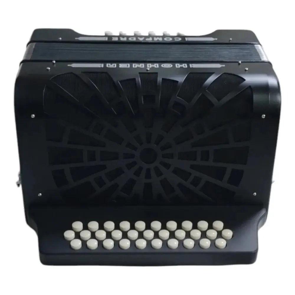 HOHNER A4862 Acordeón Diatónico Verdulero Serie Compadre Bb Eb Ab