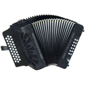 HOHNER A4862 Acordeón Diatónico Verdulero Serie Compadre Bb Eb Ab