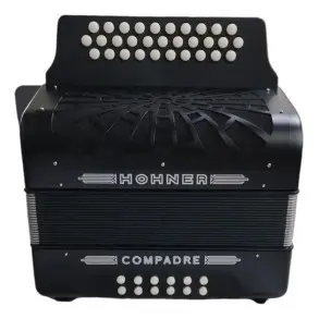 HOHNER A4862 Acordeón Diatónico Verdulero Serie Compadre Bb Eb Ab