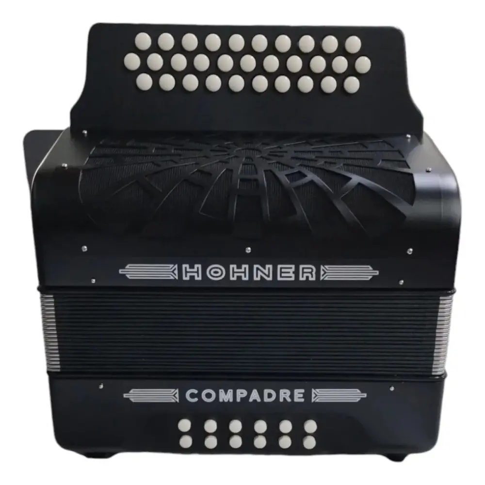 HOHNER A4862 Acordeón Diatónico Verdulero Serie Compadre Bb Eb Ab