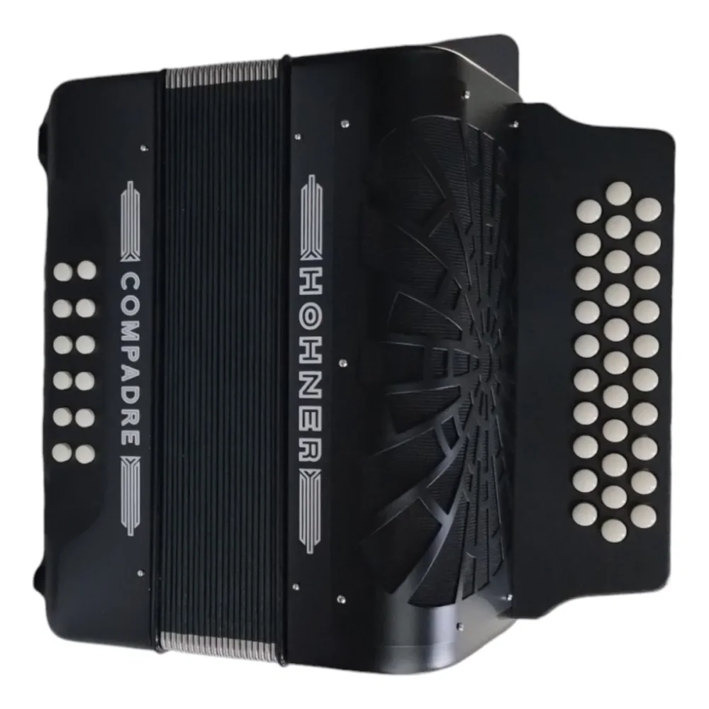 HOHNER A4862 Acordeón Diatónico Verdulero Serie Compadre Bb Eb Ab
