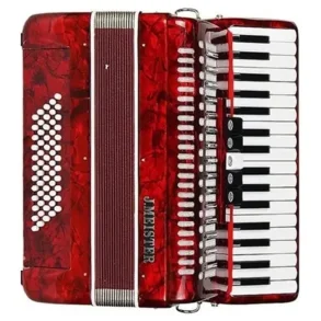 Acordeon J Meister Tecla 48 Bajos 5 Registros