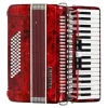 Acordeon J Meister Tecla 48 Bajos 5 Registros