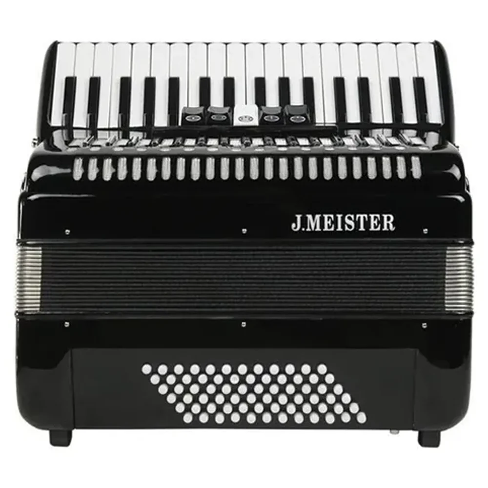 Acordeon 34 Llaves 60 Bajos 5 Registros J Meister