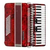Acordeon J Meister 60 Bajos 34 Teclas 5 Registros