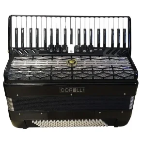 Acordeon a Piano Corelli 41 Teclas 120 Bajos Con Funda JH2008 BK