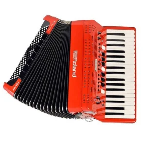 Acordeon Electronico Roland Fr4x V-accordions Rojo