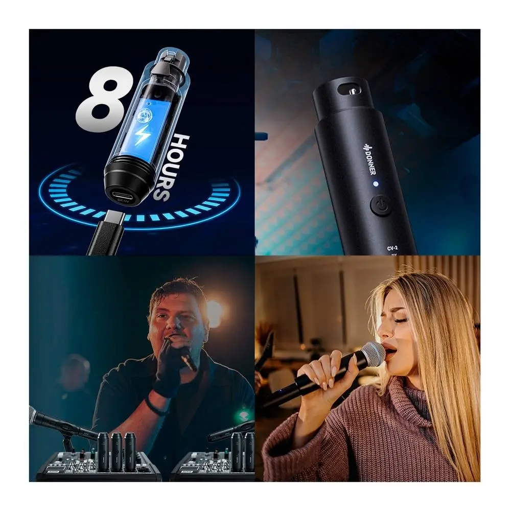 Sistema Inalambrico Plug XLR Canon Donner EC6970