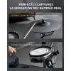 Bateria Electronica 5 Cuerpos Mesh Donner EC6983