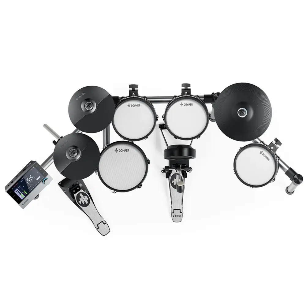 Bateria Electronica 5 Cuerpos Mesh Donner EC6983