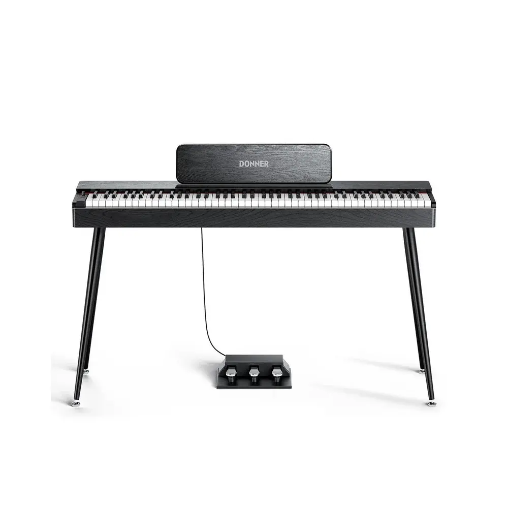 Piano Digital 88 Teclas Negro Donner EC7134