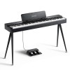 Piano Digital 88 Teclas Negro Donner EC7134
