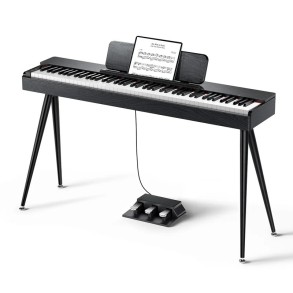 Piano Digital 88 Teclas Negro Donner EC7134