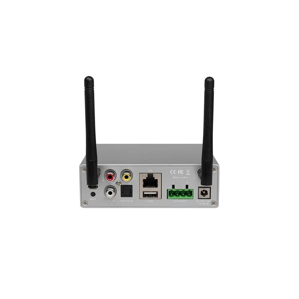 Combo Musica Parlantes Pared 4" Amplificador Smart WiFi Bluetooth