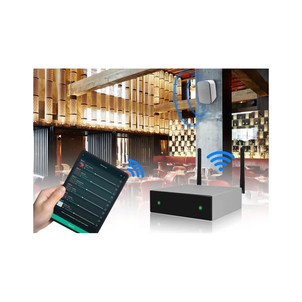 Combo Musica Parlantes Pared 4" Amplificador Smart WiFi Bluetooth