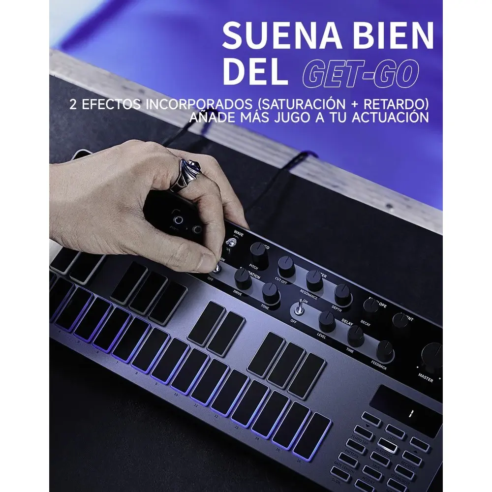 Sintetizador Secuenciador Donner EC6693