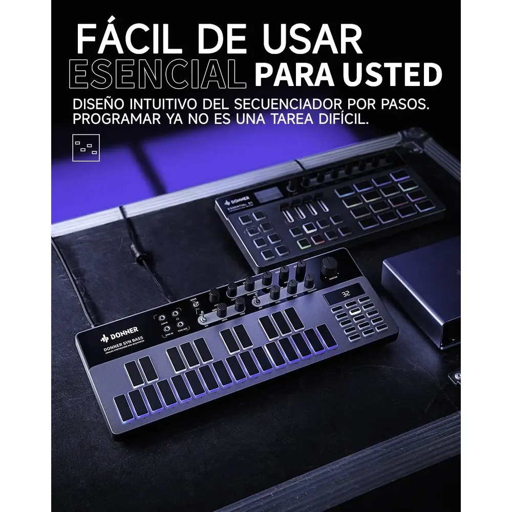 Sintetizador Secuenciador Donner EC6693