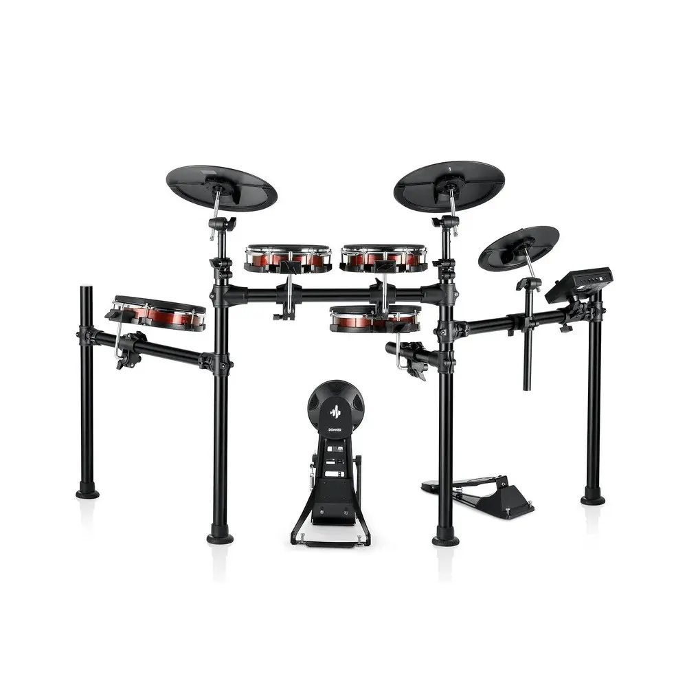 Bateria Electronica 5 Cuerpos Mesh Donner EC6781