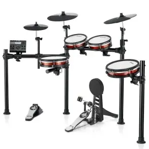 Bateria Electronica 5 Cuerpos Mesh Donner EC6781