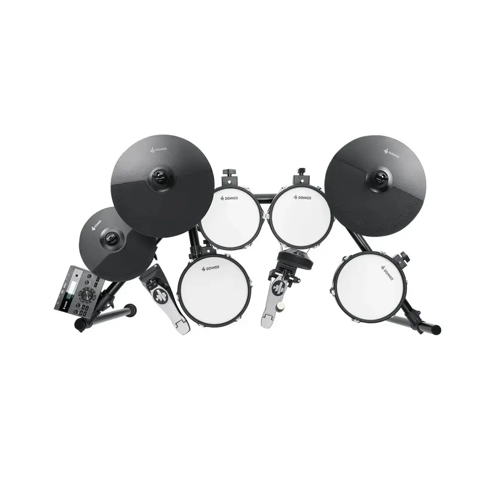 Bateria Electronica 5 Cuerpos Mesh Donner EC6781