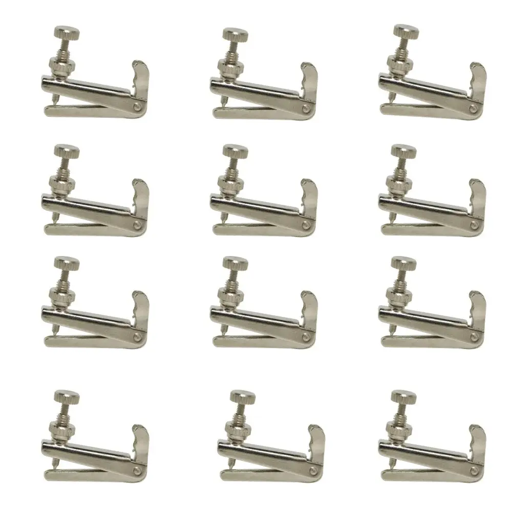 Pack x12 MicroAfinadores para Violin 3/4 o 4/4 Cremona VP-14