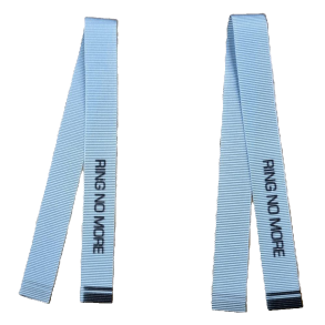 Ring No More Cinta Strap Para Tira Bordona De Redoblante Celeste Claro