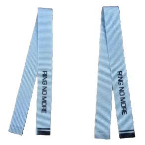 Ring No More Cinta Strap Para Tira Bordona De Redoblante Celeste Claro