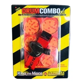 Drum Combo Ring No More Geles Damper+ Llave De Afinar+ Cinta Strap