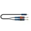 Cable Mini Plug TRS a 2 Plug Mono 5 Metros Quik Lok RKSA/140-5